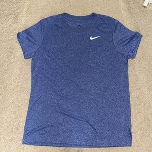 Women’s blue Nike dri-fit T-shirt